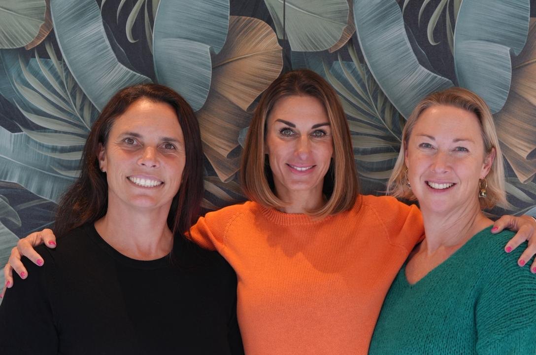Bobbie, Liz and Heather — the team behind the St Francis Bubbles Festival